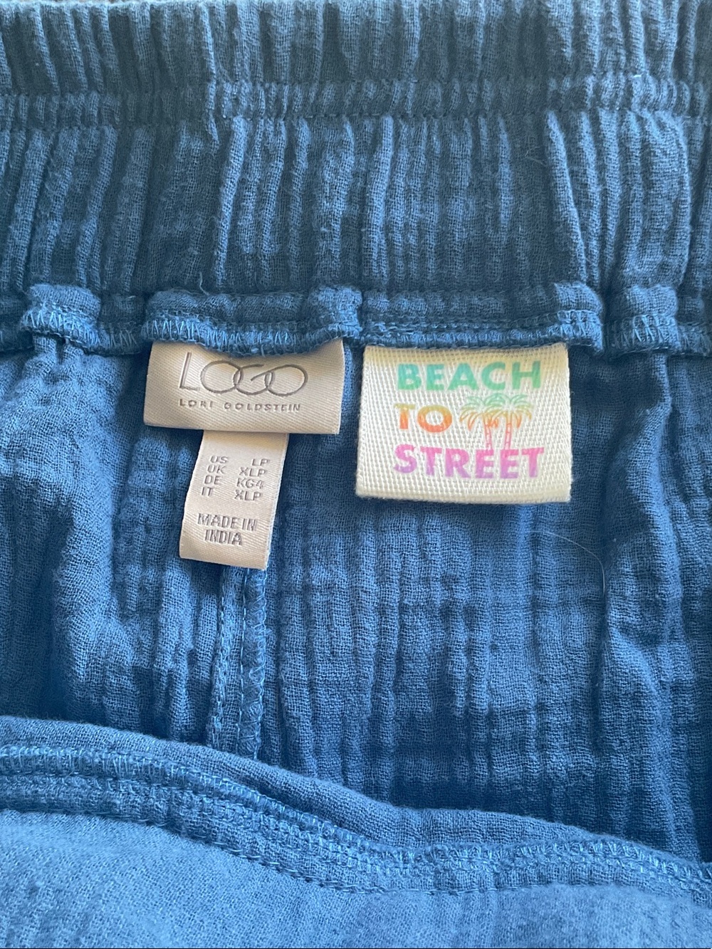 NWOT LOGO Beach to Street Gauze pants